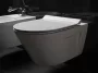 Sapho Gsi Norm WC-ülőke, SLIM, Soft Close, fehér/króm MS86CSN11