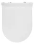 Sapho Gsi Norm WC-ülőke, SLIM, Soft Close, fehér/króm MS86CSN11