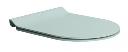 Sapho Gsi Slim duroplast WC ülőke, Soft Close, matt ghiaccio/króm MS86CSN15