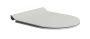 Sapho Gsi Slim duroplast WC ülőke, Soft Close, matt szürke/króm MS86CSN17