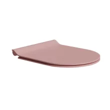  Sapho GSI vékony duroplast WC-ülőke Soft Close mechanizmussal, matt rózsaszín MS86CSN24
