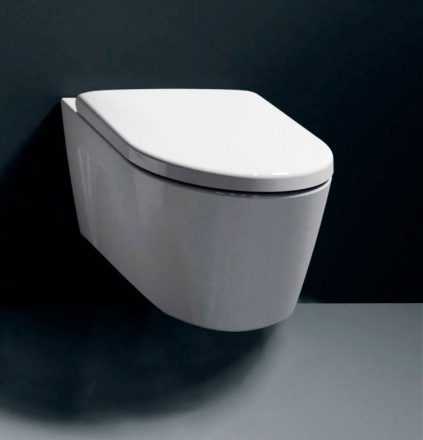 Sapho Gsi Norm WC-ülőke duroplast, fehér/króm MS86N11