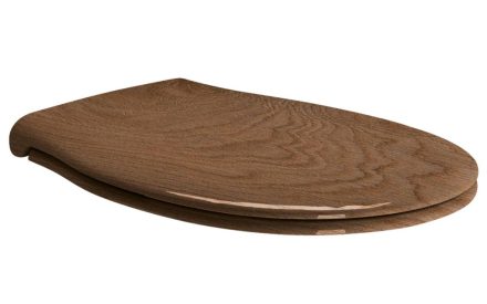 Sapho GSI CLASSIC Soft Close WC-ülőke, barna/arany MS87NOC