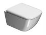 Sapho Gsi Sand WC-ülőke, fehér/króm MS9011
