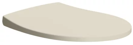 Sapho Gsi Modo duroplast WC ülőke Soft-Close és Easy Take rendszerrel, krómozott zsanérokkal, matt kréta színben.