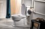 Sapho Gsi Classic lassú záródású WC-ülőke, fehér/króm MSC87CN11