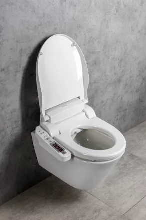 Sapho Avva Rimless fali kerámia WC elektronikus ülőkével fehér kivitelben