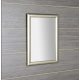 Sapho VALERIA keretes tükör 580x780 mm, platina színű kerettel NL393