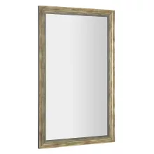   Sapho Degas fürdőszobai tükör fa kerettel 716x1216 mm, fekete / antik bronz NL732