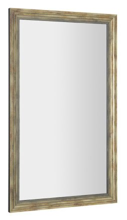 Sapho Degas fürdőszobai tükör fa kerettel 716x1216 mm, fekete / antik bronz NL732