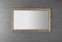 Sapho Degas fürdőszobai tükör fa kerettel 716x1216 mm, fekete / antik bronz NL732