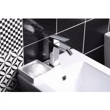 Sapho Notos bidé csaptelep leeresztő nélkül, króm NN003
