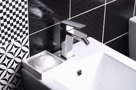 Sapho Notos bidé csaptelep leeresztő nélkül, króm NN003