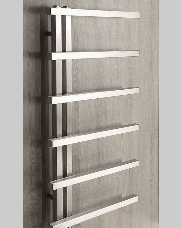 Sapho Sierra fürdőszobai radiátor 500x1000 mm, csiszolt inox