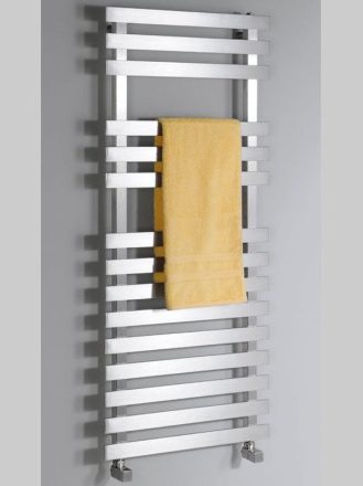 Sapho Truva fürdőszobai radiátor 500x1200 mm, csiszolt inox NR312
