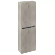   Sapho Nirona két ajtós állószekrény 40x138x20 cm, jobbos/balos kivitel, mokka tölgy NR450-1212