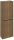 Sapho Nirona két ajtós állószekrény 40x138x20 cm, jobbos/balos kivitel, sherwood tölgy NR450-1515