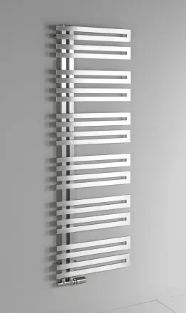 Sapho Volga fürdőszobai radiátor 500x1500 mm, szálcsiszolt inox NR515