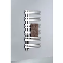   Sapho Vista fürdőszobai radiátor 500x1190 mm, szálcsiszolt inox NR613