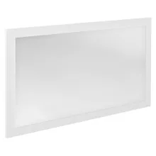   Sapho Nirox fali keretes tükör 100x60x2,8 cm, matt fehér NX106-3131