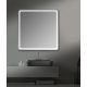 Sapho NYX Tükör 80x80 cm, LED világítással NY080