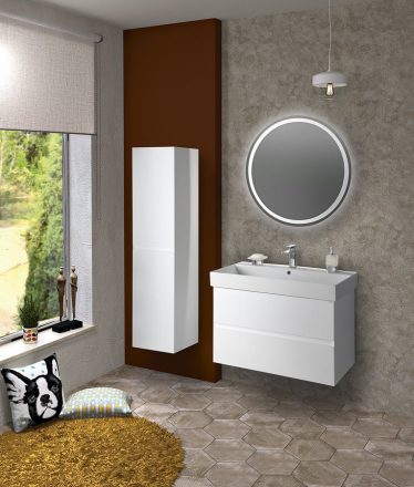 Sapho NYX tükör LED világítással 80x80 cm NY800
