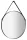 Sapho Orbiter kerek tükör 70 cm akasztóval matt fekete ORT070