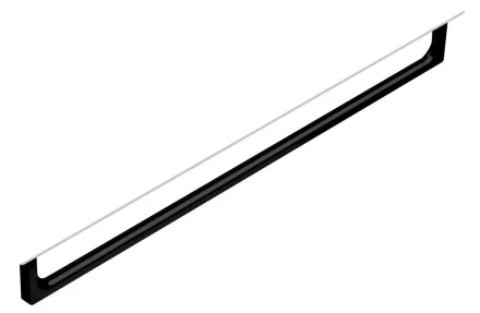 Sapho Gsi Nubes törölközőtartó mosdóra 100 cm, fekete PANB100N