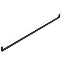   Sapho Gsi Nubes törölközőtartó mosdóra 120 cm, fekete PANB120N