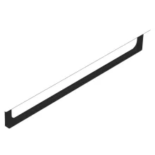   Sapho Gsi Nubes törölközőtartó mosdóra 80 cm, fekete PANB80N