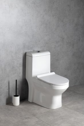 Sapho Hubert monoblokkos kerámia WC csésze vario kifolyással, fehér PB304