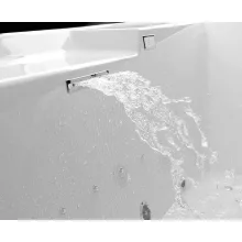 Polysan Cut kádba épített beömlő 17 cm, króm PC10031