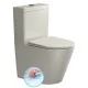 Sapho Paco monoblokkos kerámia WC dualgombos öblítőmechanikával, ülőke nélkül, elefántcsont PC1012WRBE