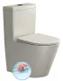 Sapho Paco monoblokkos kerámia WC dualgombos öblítőmechanikával, ülőke nélkül, elefántcsont PC1012WRBE
