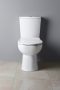 Sapho Kairo álló kombi WC tartállyal 36x67 cm, hátsó kifolyású, öblítőmechanikával, fehér PC105