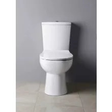   Sapho Kairo monoblokk WC, hátsó kifolyású tartállyal és beépített bidézuhannyal PC106