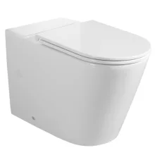   Sapho Avis alsó/hátsó kerámia WC csésze 36x66 cm Rimless Vortex öblítés, fehér PC106-111