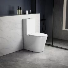   Sapho Avis vario kifolyású monoblokkos kerámia WC csésze Vortex öblítéssel, fehér PC106V