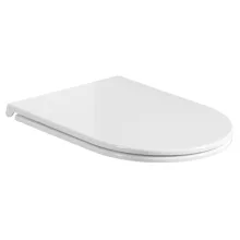   Sapho Avis Slim duroplast WC-ülőke Soft Close, fehér PCS106