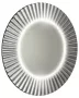 Sapho Pride keretes LED tükör 75 cm ezüst kerettel.
