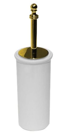 Sapho Perla WC-kefe tartó, arany PE1205