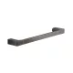 Sapho PIRENEI szögletes törölközőtartó 350x66 mm, gun metal PI213581