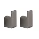Sapho PIRENEI törölköző fogas 1 pár 53x20 mm gun metal PI2781