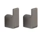 Sapho PIRENEI törölköző fogas 1 pár 53x20 mm gun metal PI2781