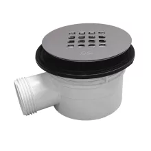 Sapho Gsi zuhanytálca szifon 90 mm, matt cement PILDSR217