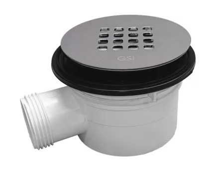 Sapho Gsi zuhanytálca szifon 90 mm, matt cement PILDSR217