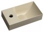 Sapho Small Piccolino beton mosdó csaplyukkal 30,8x17 cm, balos / sárga PK30022