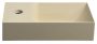 Sapho Small Piccolino beton mosdó csaplyukkal 30,8x17 cm, balos / sárga PK30022