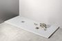 Sapho Gelco Mitia öntött márvány zuhanytálca 140x90 cm, fehér PMB14090