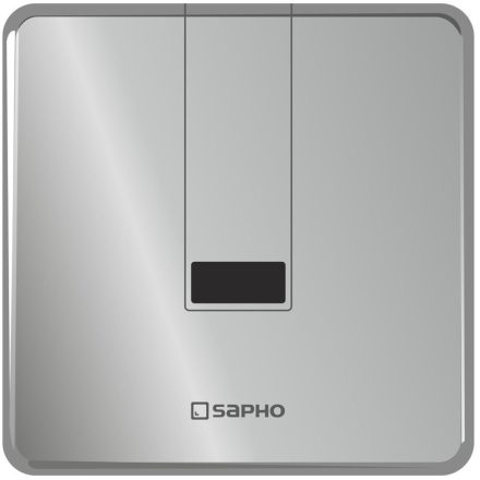 Sapho szenzoros öblítő mechanika piszoárhoz 24V DC, inox PS002